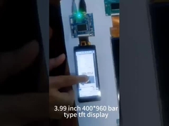 3.99 ίντσες τύπου μπάρας LCD οθόνη 400x960 PCAP οθόνη αφής 40 πιν με χωρητική αφής