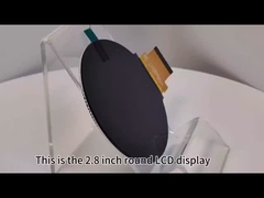 2.8 ίντσες TFT οθόνη 480x480 TFT στρογγυλή οθόνη 40 πιν RGB διεπαφή