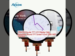 720x720 κυκλική οθόνη TFT LCD υψηλής ανάλυσης Στρογγυλή οθόνη TFT 4 ίντσες με διεπαφή MIPI