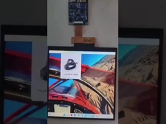 7.6 ιντσών 800x800 τετραγωνική μονάδα οθόνης TFT Διασύνδεση MIPI με πίνακα οδηγών HDMI