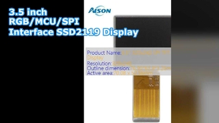 3.5' 320x240 SPI TFT LCD οθόνη
