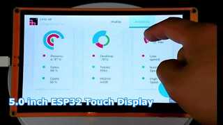 Οθόνη Capacitive Touch 5,0 ιντσών 800*480 ESP32