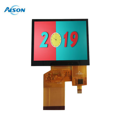 3.5 ίντσες 320x240 RGB Διασύνδεση 300 Cd/M2 TFT Συγκινητική οθόνη αφής Χρωματική οθόνη αφής