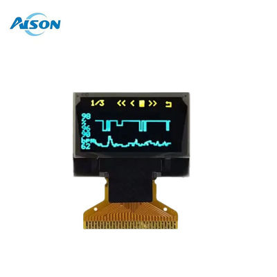 128x64 Υψηλής ανάλυσης οθόνη OLED 0,96 ιντσών OLED οθόνη 30 Pin