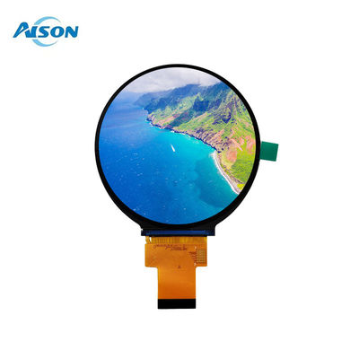 2.76 ιντσών 480x480 κυκλική IPS TFT LCD Μονάδα MIPI Διασύνδεση 300 νιτ 2,8 ιντσών Στρογγυλή οθόνη