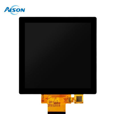 3.95 ίντσες τετραγωνική οθόνη TFT 480x480 τετραγωνική οθόνη αφής 300 cd/m2 με RGB διεπαφή