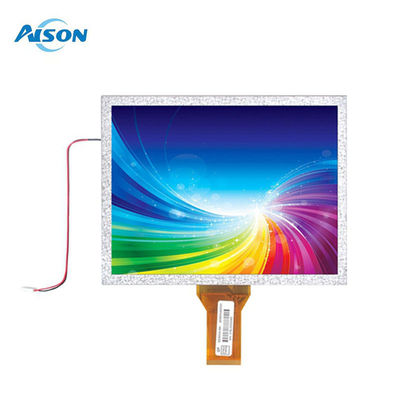 8 ιντσών TFT οθόνη 800x600 οθόνη με 50 πιν RGB διεπαφή