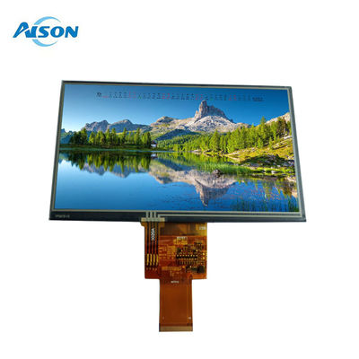 7" RTP TFT οθόνη 800X480 Ανάλυση RGB Διασύνδεση 40 Pin για βιομηχανικές εφαρμογές