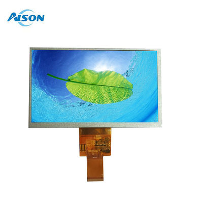 7" RTP TFT οθόνη 800X480 Ανάλυση RGB Διασύνδεση 40 Pin για βιομηχανικές εφαρμογές
