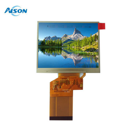 3.5 ίντσες IPS TFT LCD οθόνη 640x480 TFT LCD χωρητική οθόνη αφής 1000 Cd/M2 με RGB διεπαφή