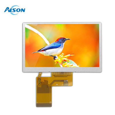 4.3'' 480X272 IPS TFT LCD οθόνη 40 πιν RGB 24 bit διεπαφή