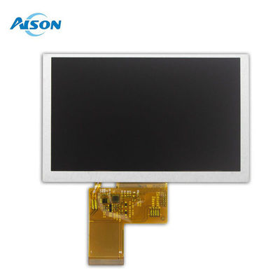 5 ιντσών IPS LCD οθόνη 800x480 βιομηχανική οθόνη 40 πιν με RGB διεπαφή