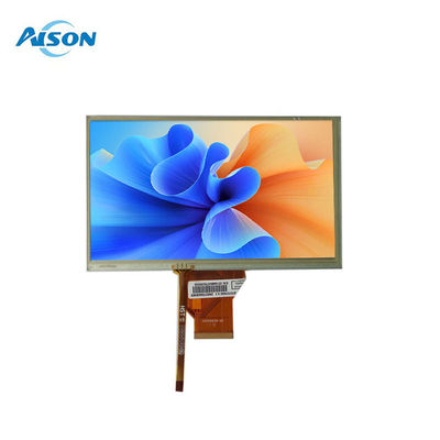 7 ιντσών 800X480 Αντίστασης Πίνακα αφής 50 Πιν RGB 24 Bit 7 ιντσών οθόνη RTP