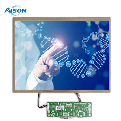 12.1 ίντσες 1024x768 IPS Βιομηχανική οθόνη LCD TFT 650 cd/m2 Για βιομηχανικές εφαρμογές