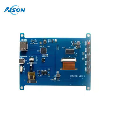 5 ιντσών HDMI οθόνη Raspberry Pi 800x480 χωρητική οθόνη αφής 400 Cd/M2