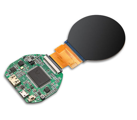 2.1 ίντσες Στρογγυλή Μονάδα LCD Μονάδες SPI IPS με ανάλυση 480*480 300 νιτ