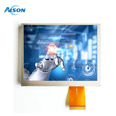 5.6 ιντσών 640x480 Βιομηχανική οθόνη μονάδας LCD Αντικατάσταση για το Innolux AT056TN52V.3 Μεταδοτικό / κανονικά λευκό -30 80 °C