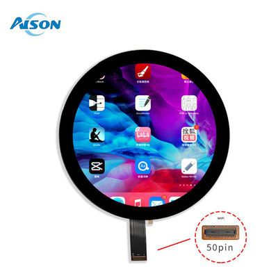 5 ιντσών 1080*1080 κυκλική οθόνη MIPI 50 πιν TFT LCD με αφής για έξυπνο σπίτι