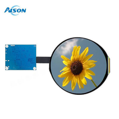 5.0" 1080x1080 Στρογγυλή οθόνη TFT Διασύνδεση MIPI 350 νιτ