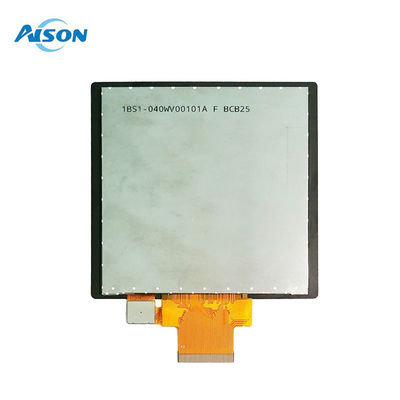4 ιντσών τετραγωνική οθόνη LCD TFT 480x480 τετραγωνική οθόνη αφής TFT 300 cd/m2 3SPI+RGB διεπαφή