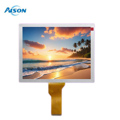 Ηλιακό διάβασμα 8 ιντσών 800x600 4:3 IPS TFT LCD οθόνη με 50 πιν RGB διεπαφή