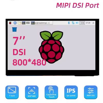 Οθόνη αφής TFT DSI 4.3 ιντσών 800x480 για Raspberry PI