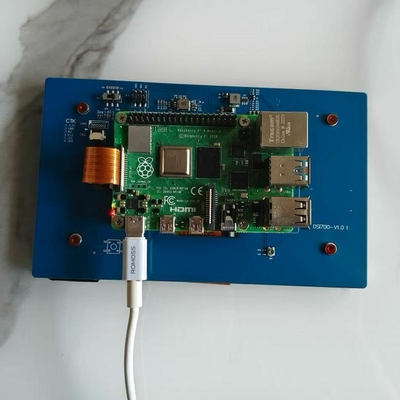 7 ιντσών MIPI-DSI IPS LCD οθόνη χωρητική οθόνη αφής για Raspberry Pi 5 4 3