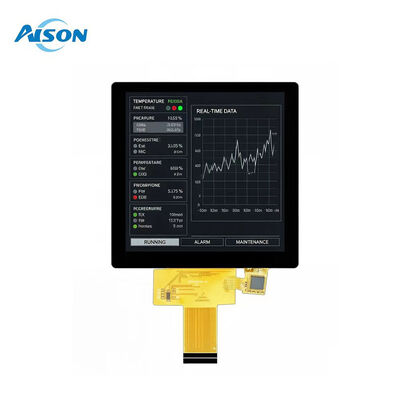 3.95 ιντσών 720X720 MIPI Square LCM TFT LCD οθόνη με χωρητική οθόνη αφής LED φως πίσω GT911 για 86 Box Smart Home