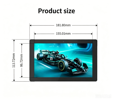 Οθόνη αφής ESP32 P4 C6 7 ιντσών χωρητικής αφής 1024x600 IPS LCD με κάμερα 2MP και θύρα Ethernet 100Mbps
