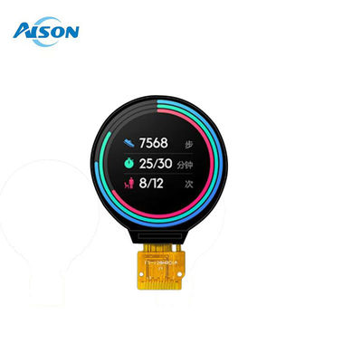 1.28 ιντσών στρογγυλή οθόνη LCD 12 πιν οθόνη 240x240 Driver GC9A01 SPI Interface