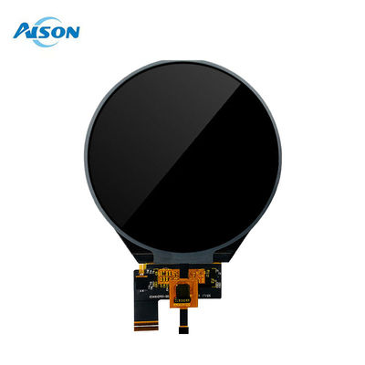 3.4 ιντσών 800x800 IPS κυκλική οθόνη 380 cd/m2 με διεπαφή MIPI