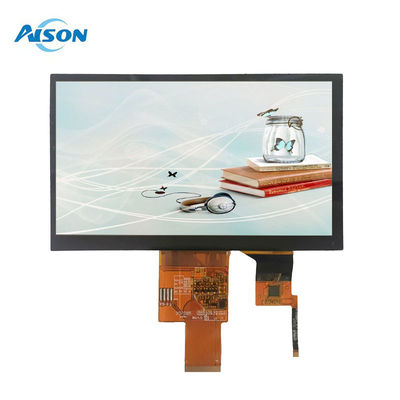 7 ιντσών 800x480 IPS TFT Συγκινητική οθόνη αφής RGB 40 PIN