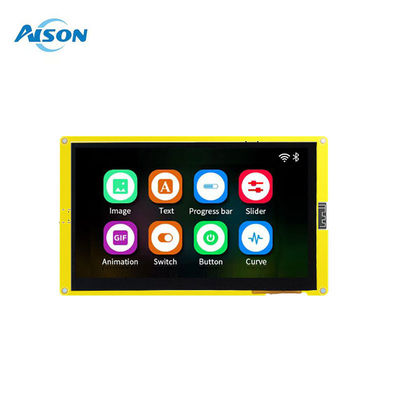 7 ιντσών ESP32 Μονάδα οθόνης 5V Ηλιακές οθόνες αφής 500mA 8M PSRAM LVGL