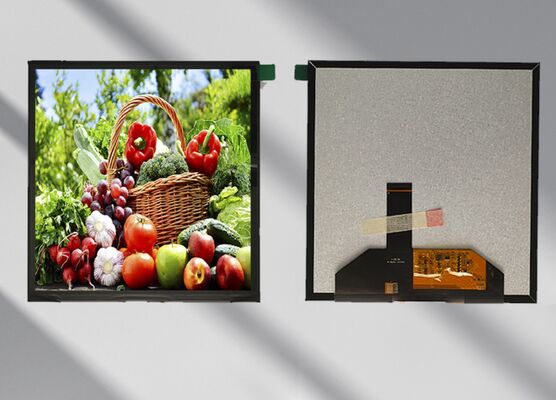 7.6 ίντσες τετράγωνο 1200x1200 TFT LCD LCM Display Module Υψηλή φωτεινότητα 1000cd/m2 Διασύνδεση MIPI ILI9881C Διαχειριστής IC